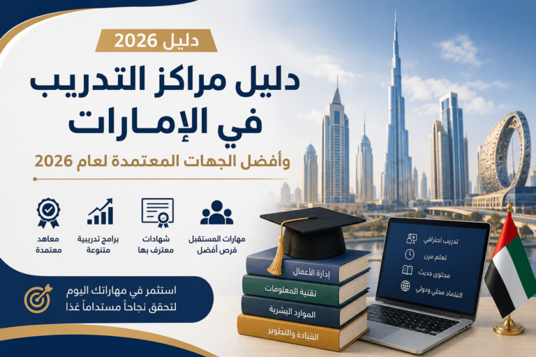 دليل مراكز التدريب في الإمارات وأفضل الجهات المعتمدة لعام 2026