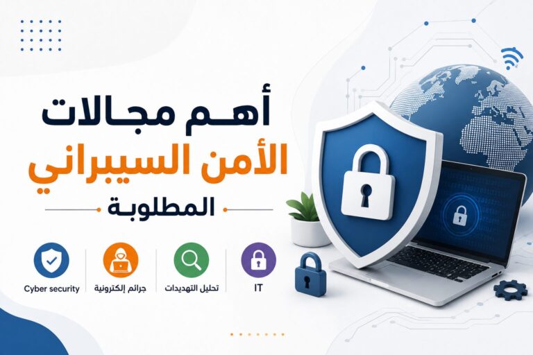 أهم مجالات الأمن السيبراني المطلوبة في سوق العمل