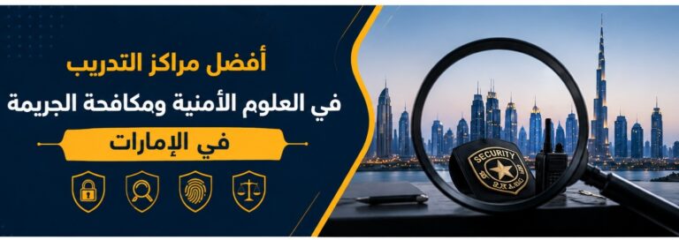 أفضل مراكز التدريب في العلوم الأمنية ومكافحة الجريمة في الإمارات
