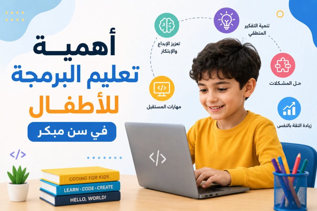 أهمية تعليم البرمجة للأطفال في سن مبكر