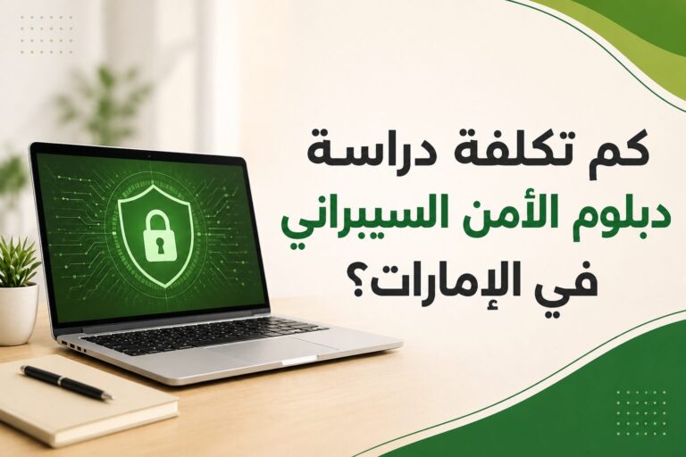 كم تكلفة دراسة دبلوم الأمن السيبراني في الإمارات؟
