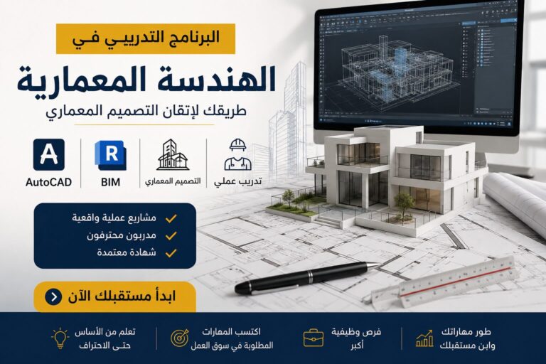 البرنامج التدريبي في الهندسة المعمارية: طريقك لإتقان التصميم المعماري
