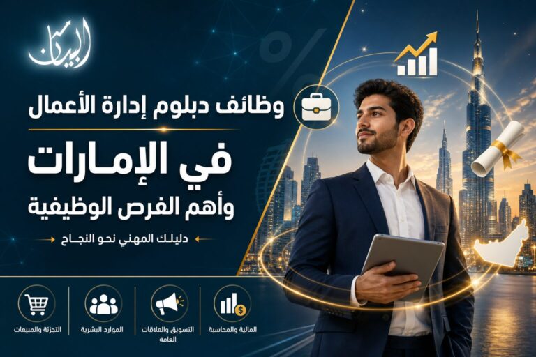 وظائف دبلوم إدارة الأعمال في الإمارات وأهم الفرص الوظيفية