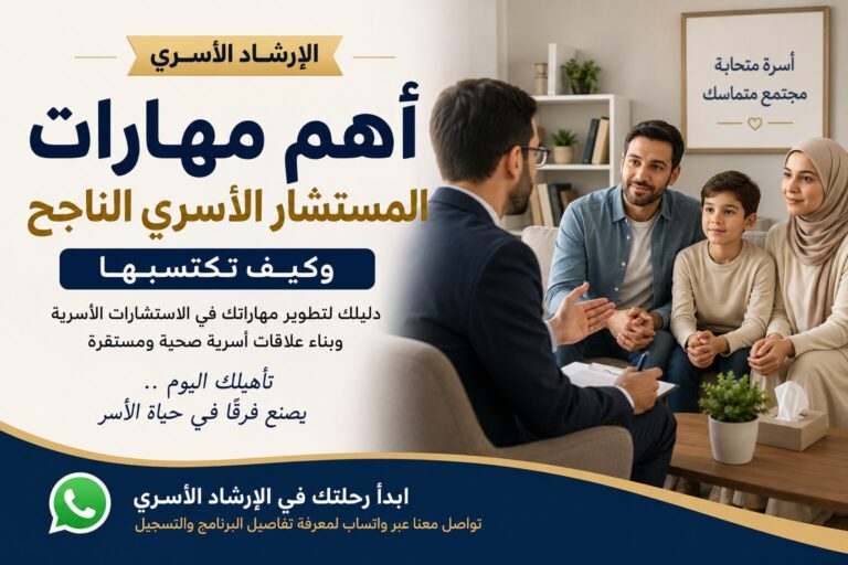 أهم مهارات المستشار الأسري الناجح وكيف تكتسبها