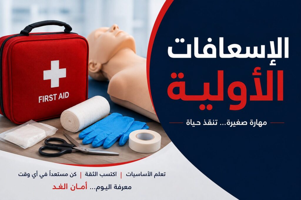 دورة الإسعافات الأولية المعتمدة: مهارات قد تنقذ حياة