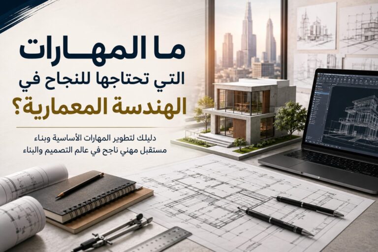 ما المهارات التي تحتاجها للنجاح في الهندسة المعمارية؟