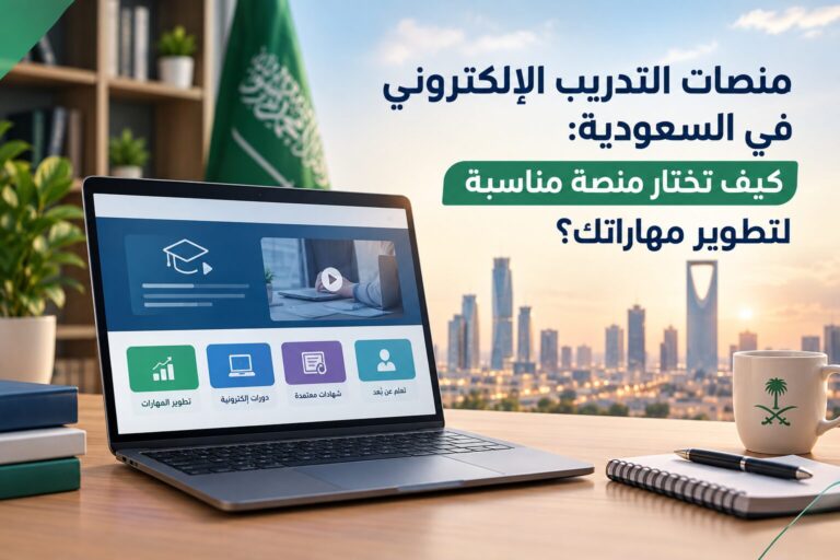 منصات التدريب الإلكتروني في السعودية: كيف تختار منصة مناسبة لتطوير مهاراتك؟
