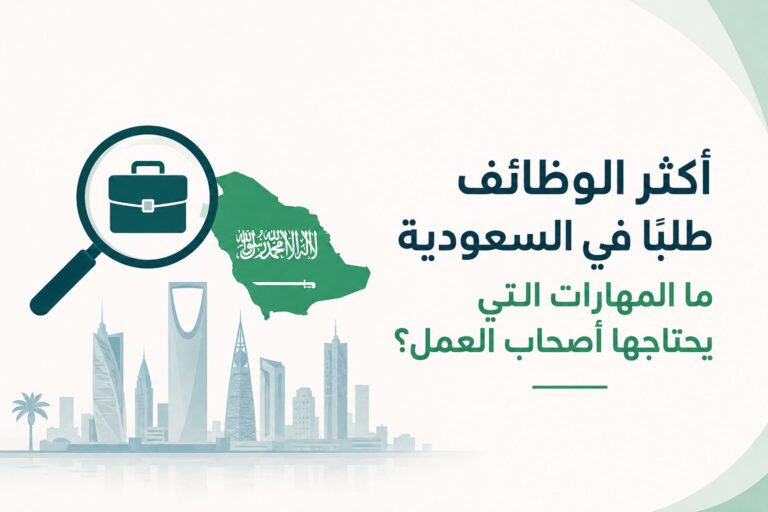 أكثر الوظائف طلبًا في السعودية: ما المهارات التي يحتاجها أصحاب العمل؟