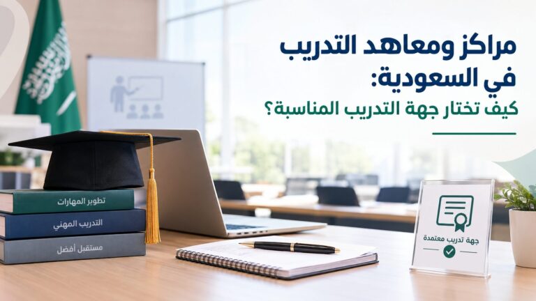 مراكز ومعاهد التدريب في السعودية: كيف تختار جهة التدريب المناسبة؟