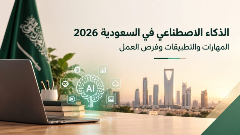 الذكاء الاصطناعي في السعودية 2026: المهارات والتطبيقات وفرص العمل
